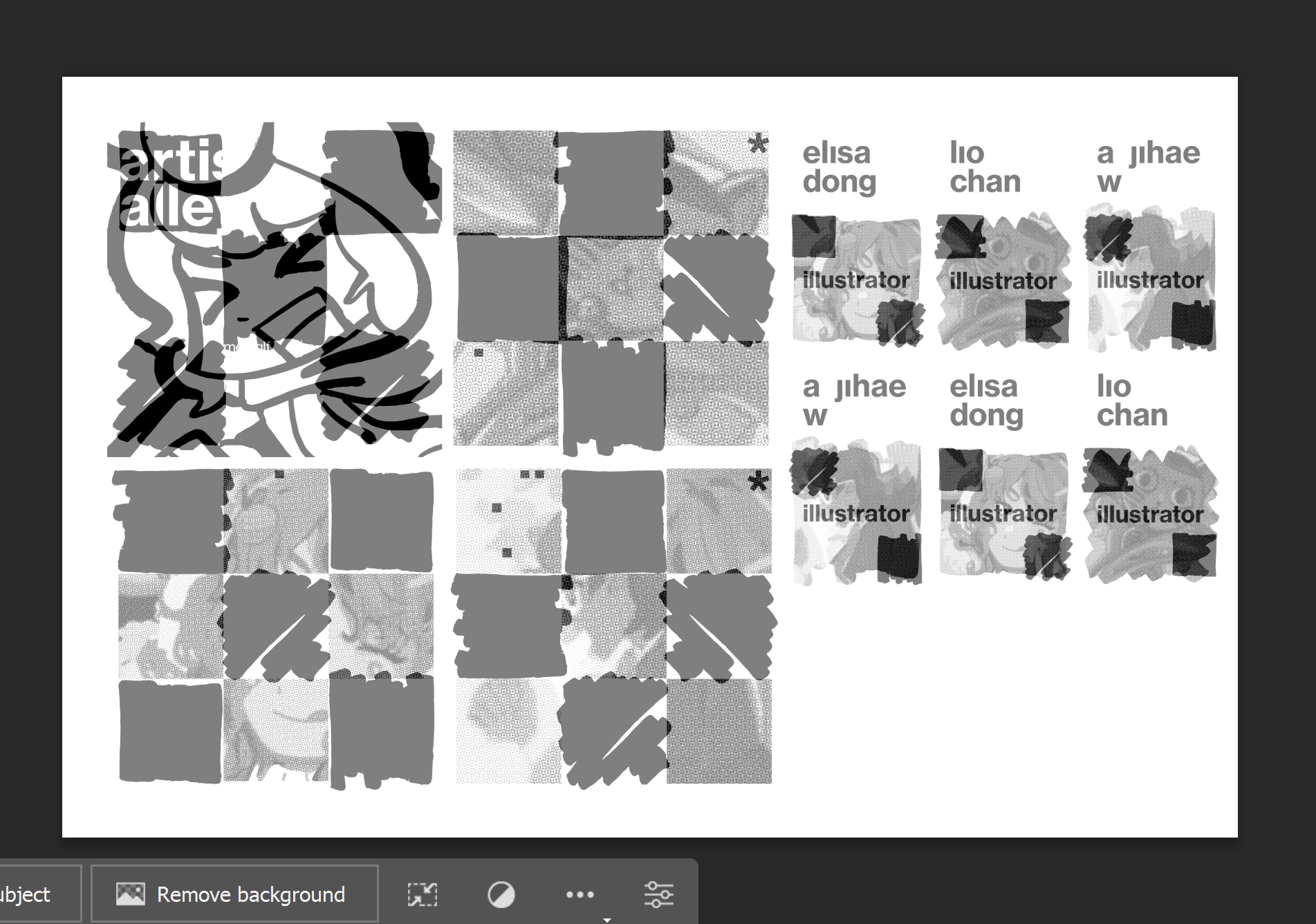 description of image